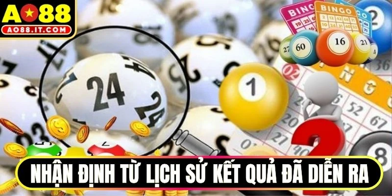Cách nhận định từ lịch sử các kết quả đã diễn ra